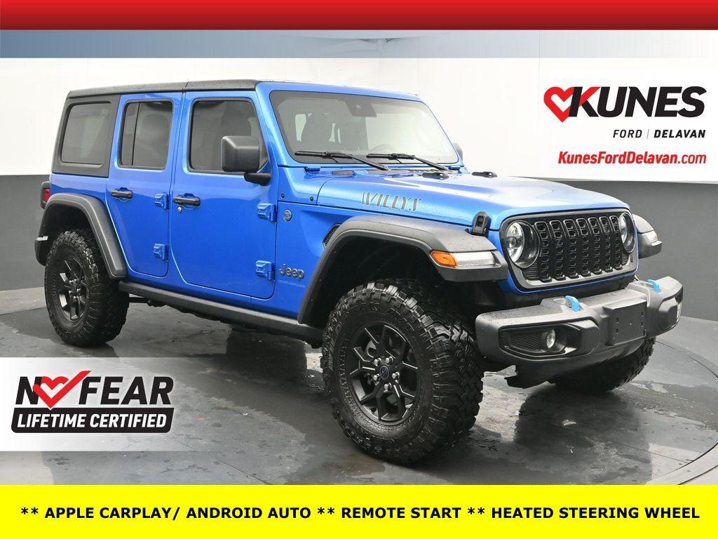 used 2024 Jeep Wrangler 4xe car, priced at $37,500