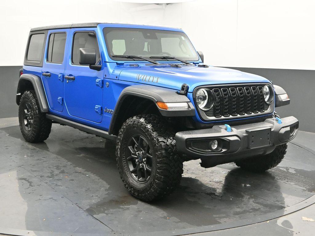 used 2024 Jeep Wrangler 4xe car, priced at $37,500
