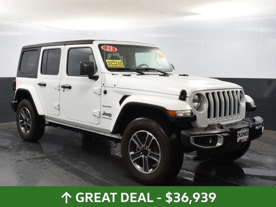 used 2023 Jeep Wrangler car, priced at $36,939