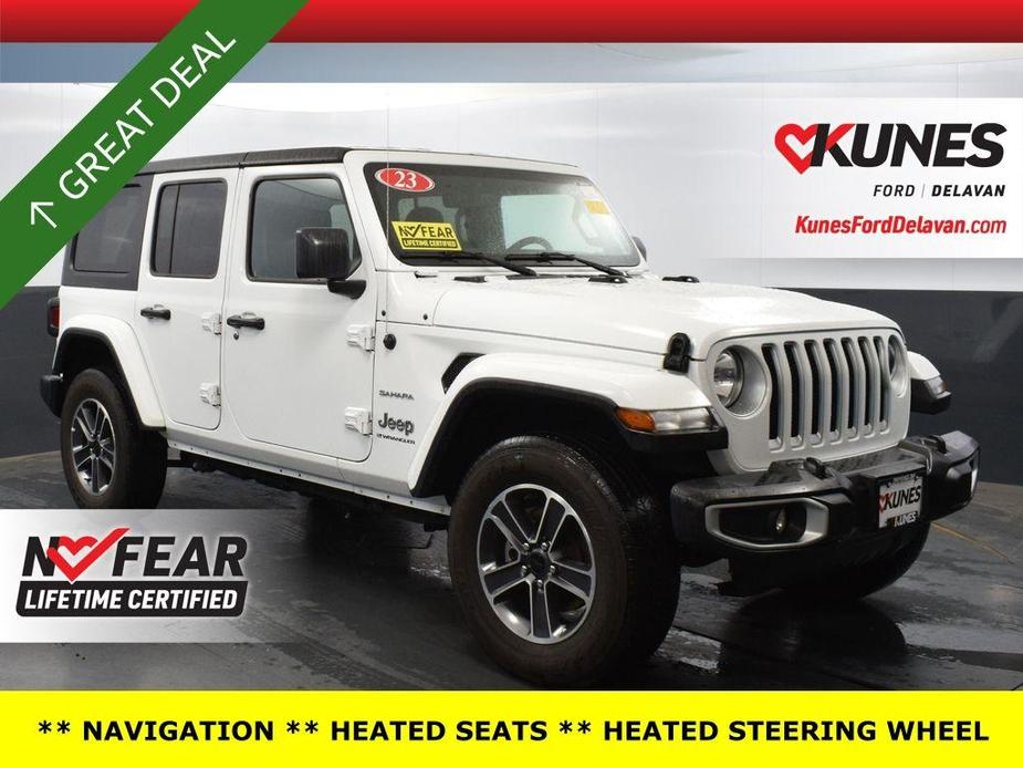 used 2023 Jeep Wrangler car, priced at $35,799