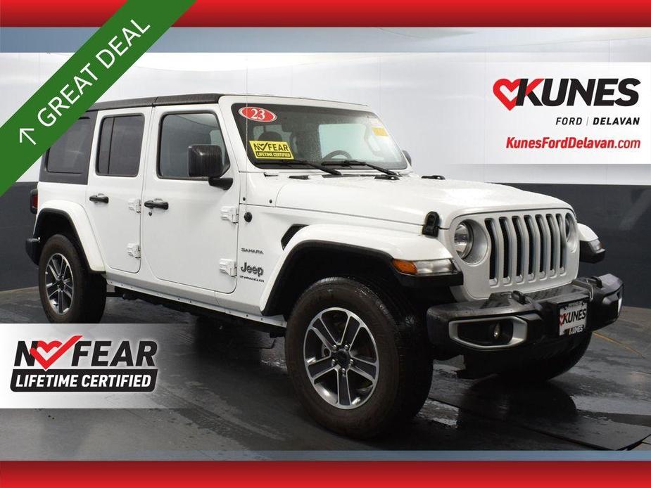 used 2023 Jeep Wrangler car, priced at $36,939