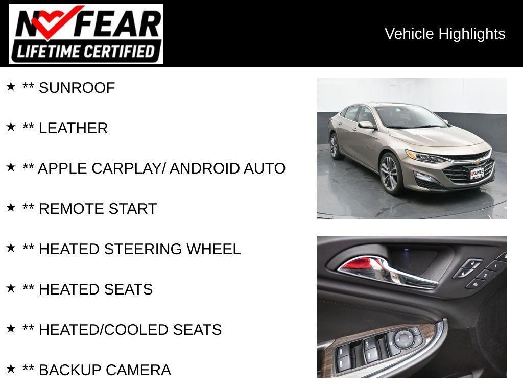 used 2024 Chevrolet Malibu car, priced at $23,700