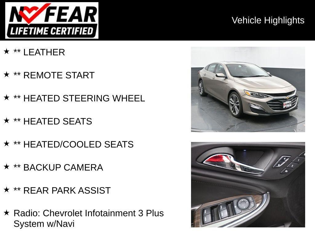 used 2024 Chevrolet Malibu car, priced at $24,607