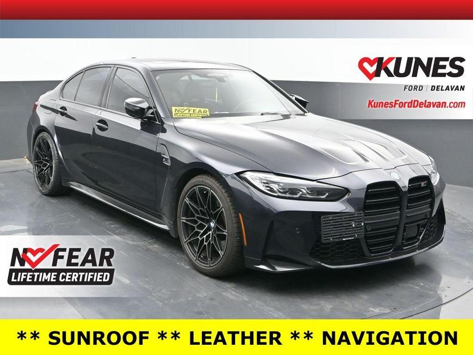 used 2022 BMW M3 car, priced at $81,999