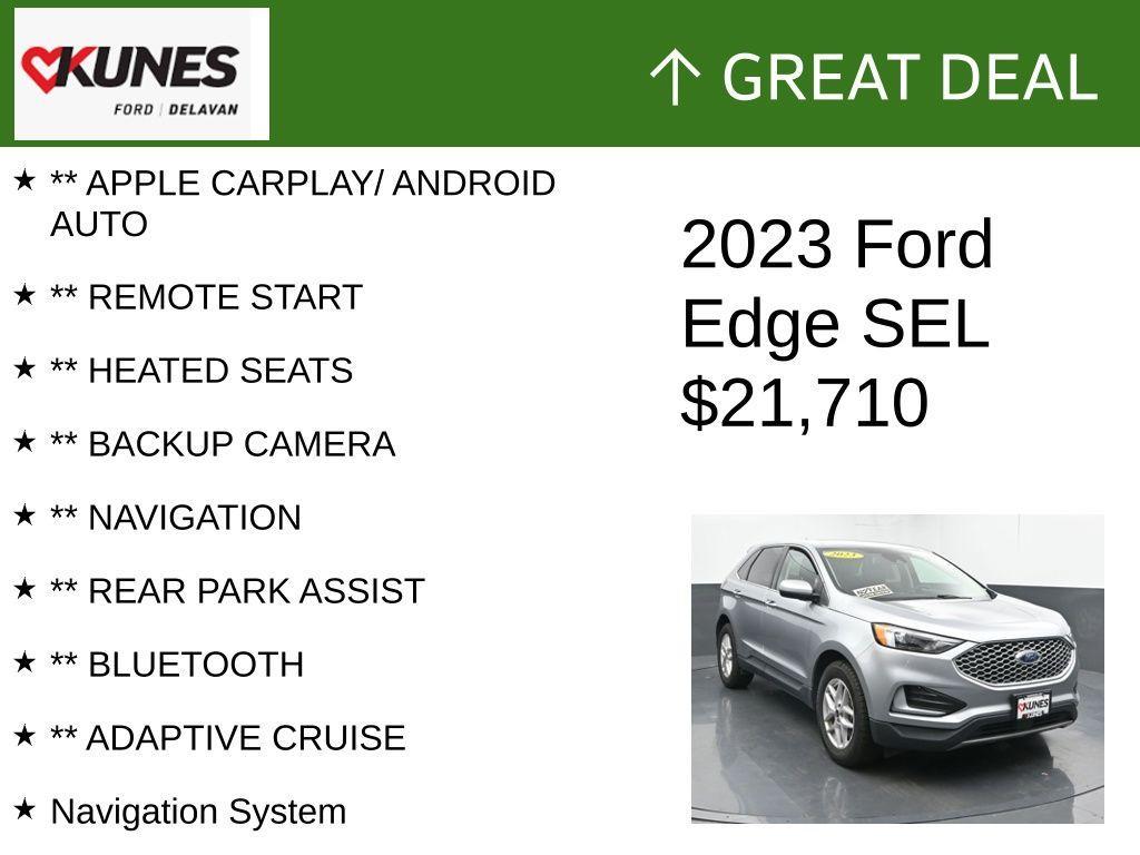 used 2023 Ford Edge car, priced at $21,710