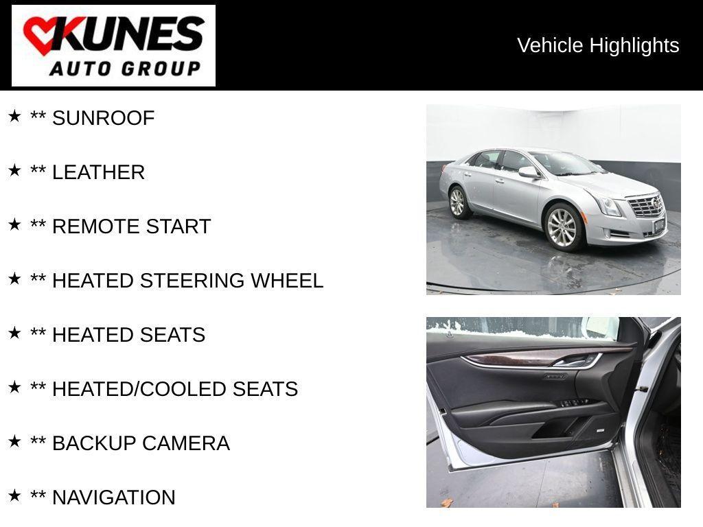 used 2014 Cadillac XTS car, priced at $10,474
