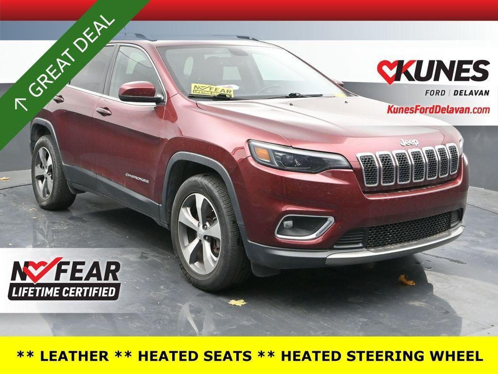 used 2020 Jeep Cherokee car, priced at $17,883