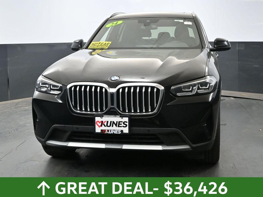 used 2024 BMW X3 car, priced at $36,426