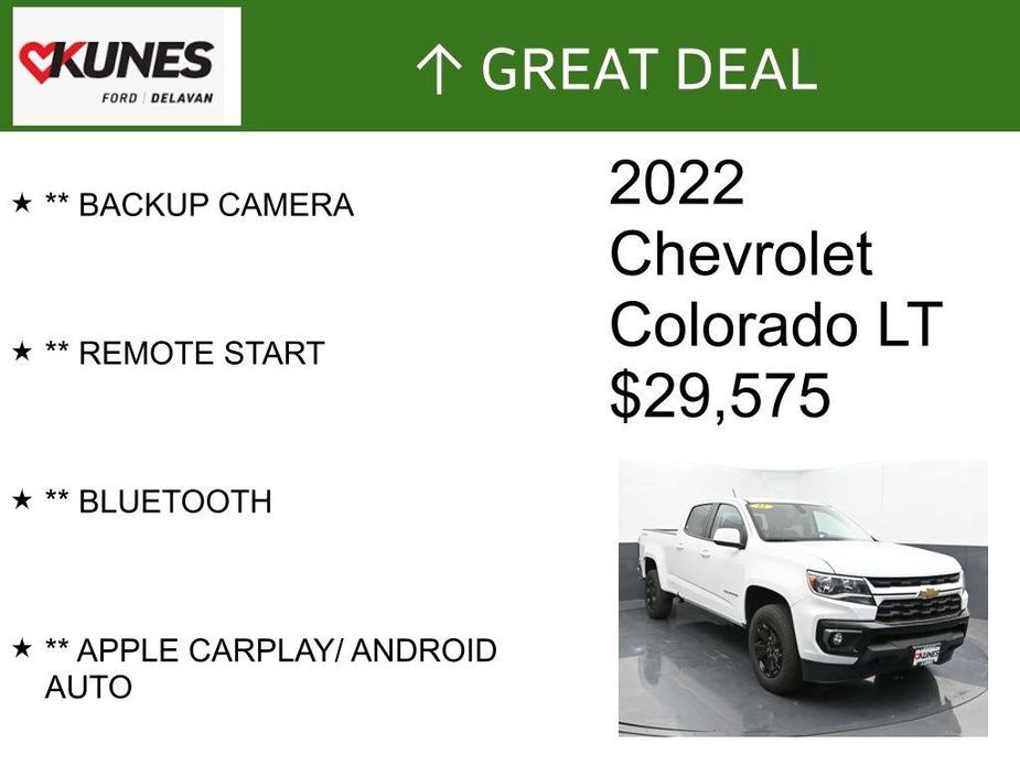 used 2022 Chevrolet Colorado car, priced at $29,575