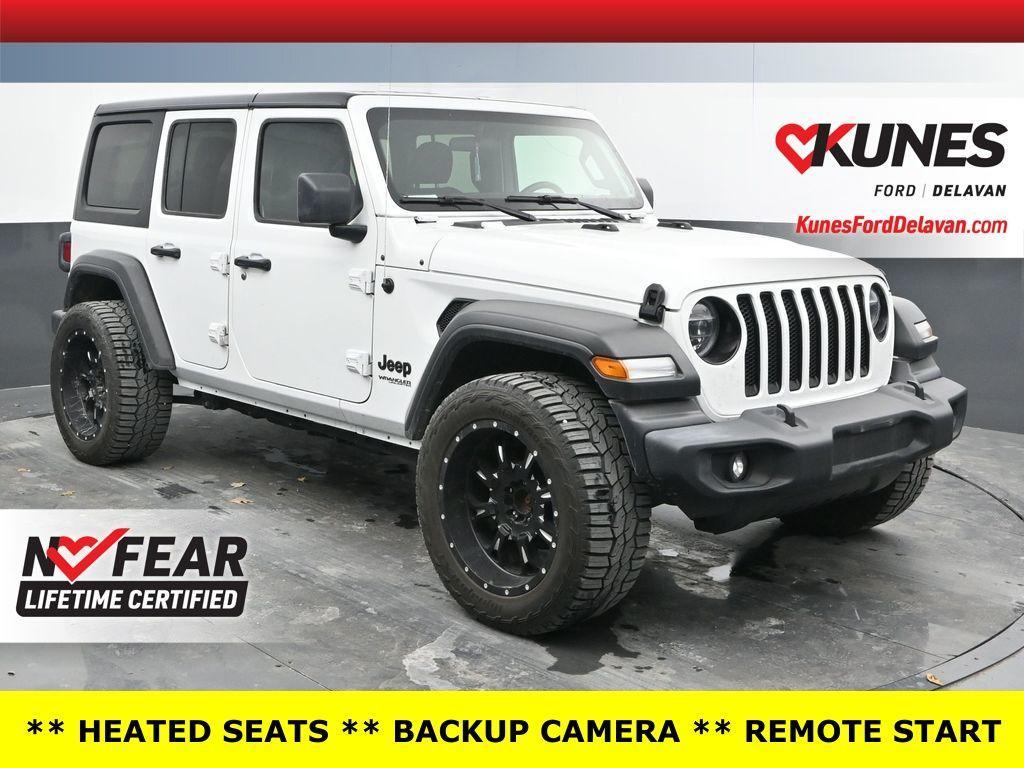 used 2021 Jeep Wrangler Unlimited car, priced at $25,800