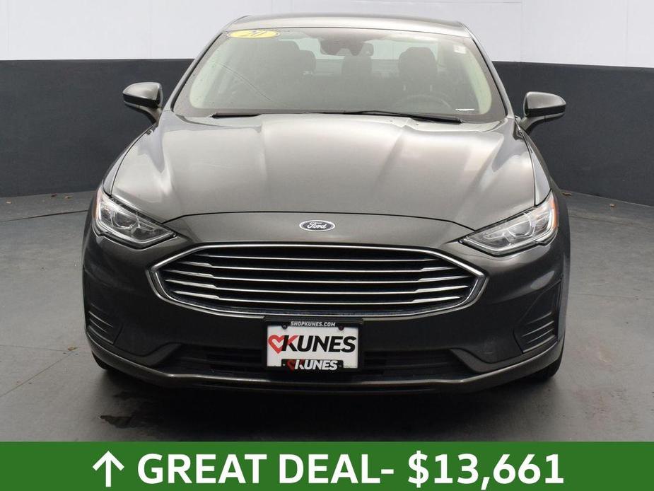 used 2020 Ford Fusion car, priced at $13,661