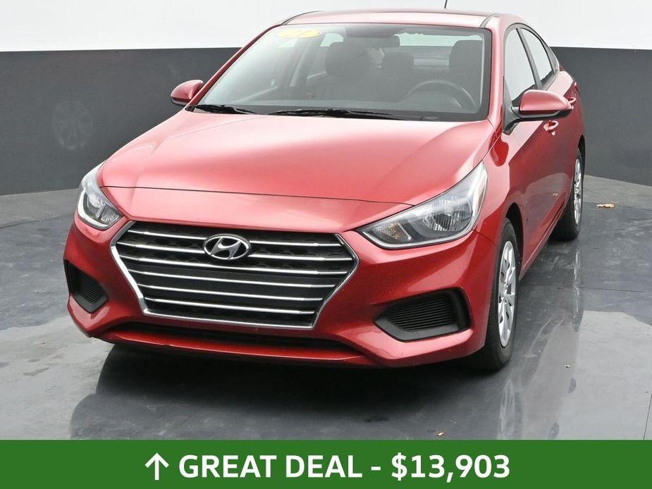 used 2021 Hyundai Accent car, priced at $13,903