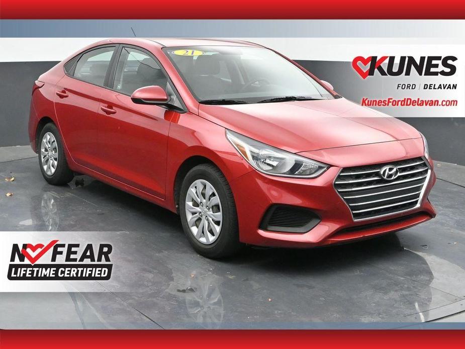 used 2021 Hyundai Accent car, priced at $14,554