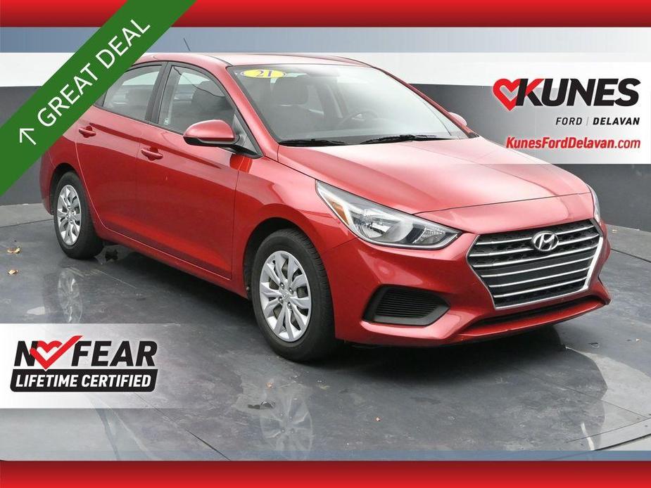 used 2021 Hyundai Accent car, priced at $13,903