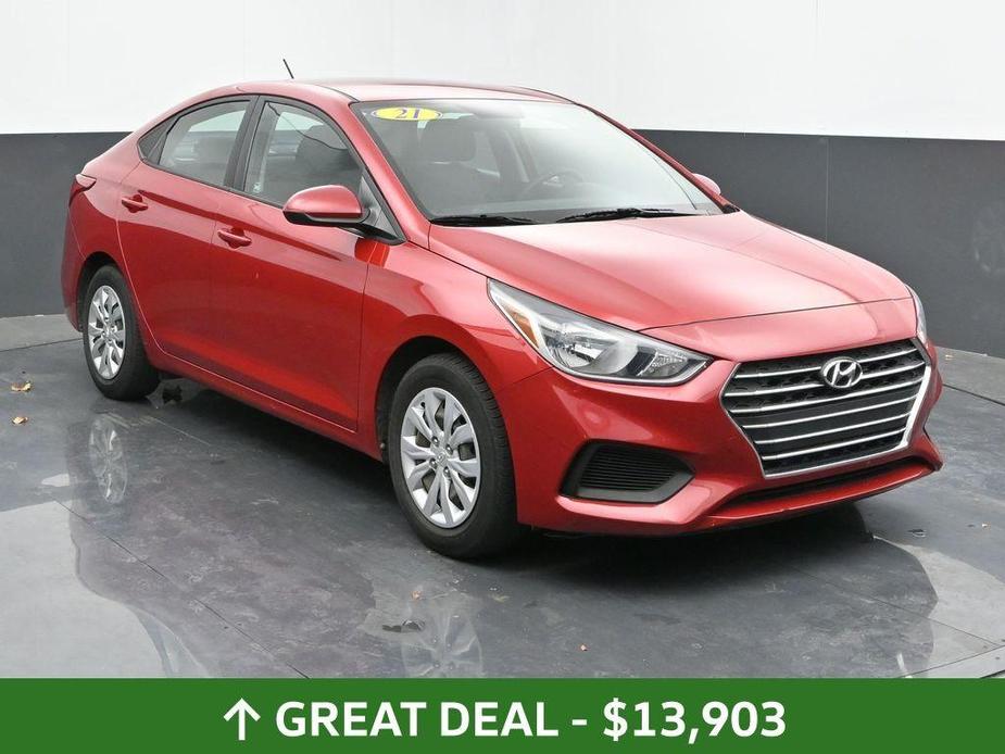 used 2021 Hyundai Accent car, priced at $13,903