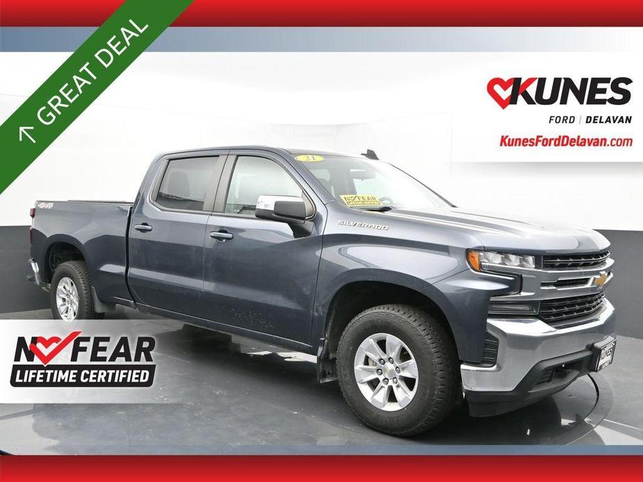 used 2021 Chevrolet Silverado 1500 car, priced at $32,905