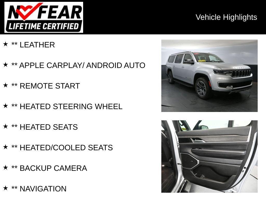 used 2023 Jeep Wagoneer L car, priced at $40,495