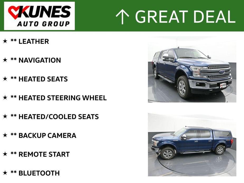 used 2019 Ford F-150 car, priced at $29,462