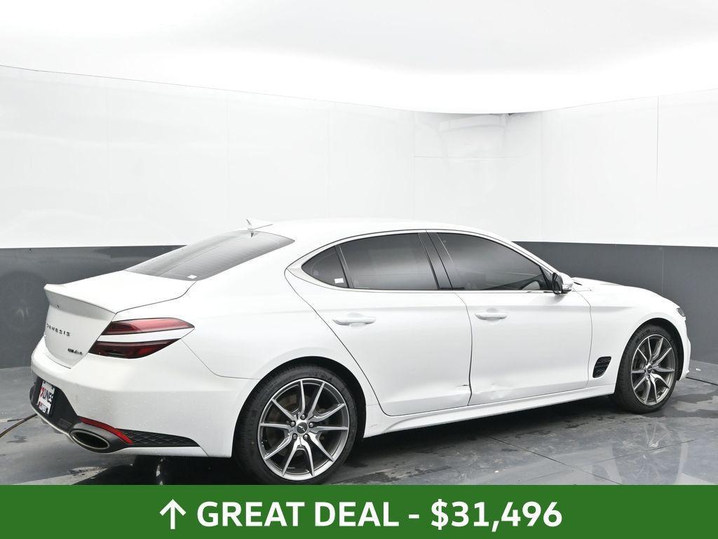 used 2022 Genesis G70 car, priced at $31,496