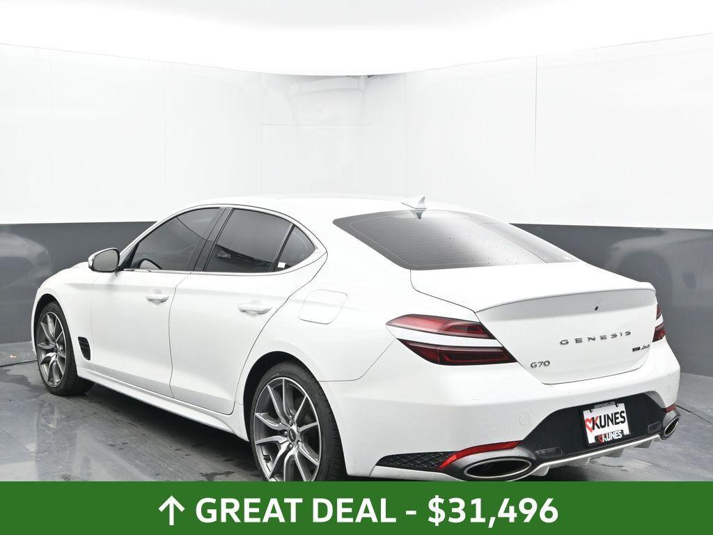 used 2022 Genesis G70 car, priced at $31,496