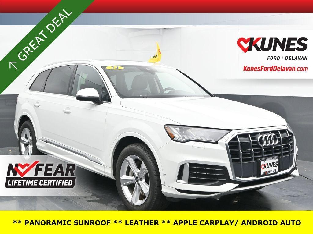 used 2024 Audi Q7 car, priced at $46,728