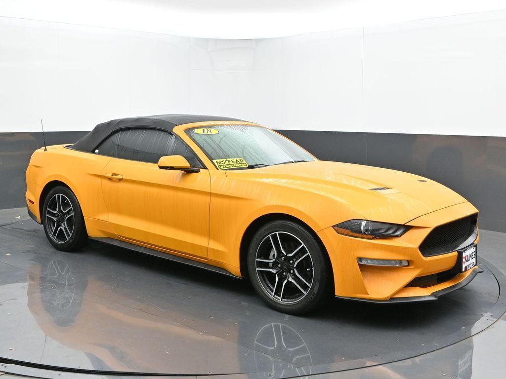 used 2018 Ford Mustang car, priced at $18,750