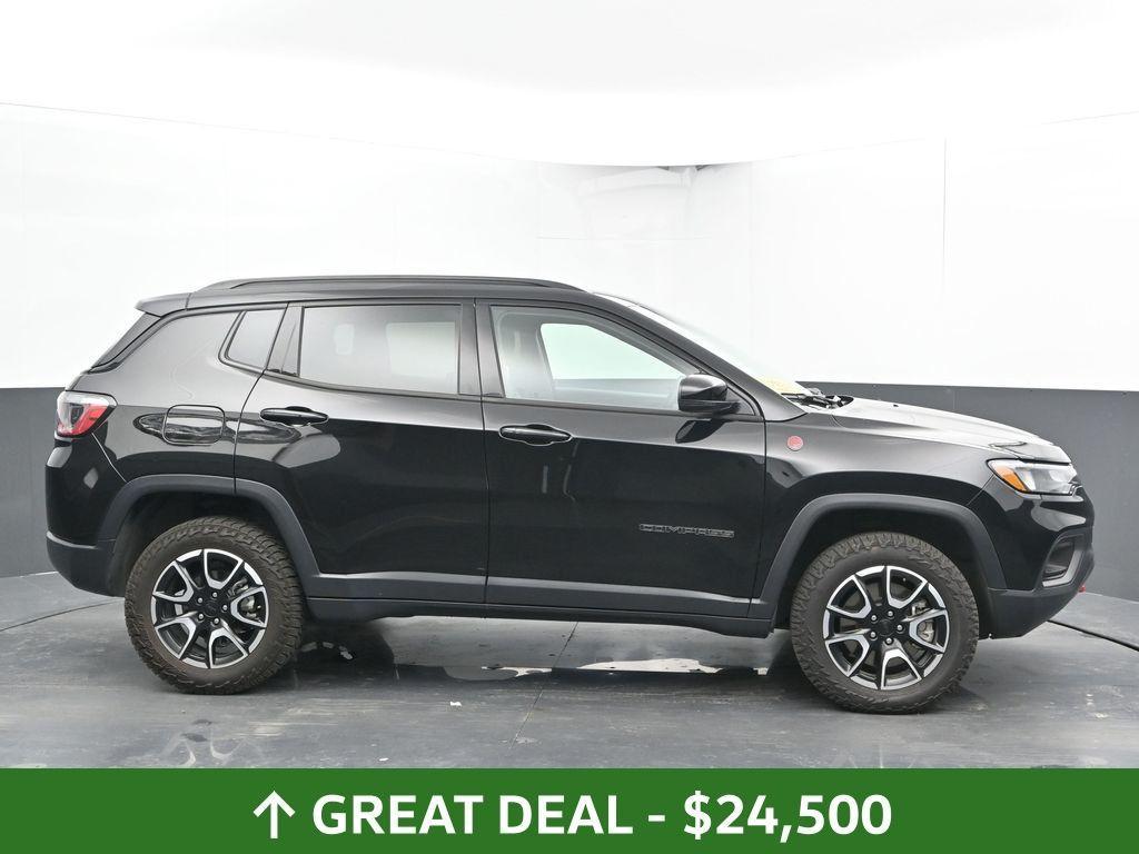used 2024 Jeep Compass car, priced at $24,500