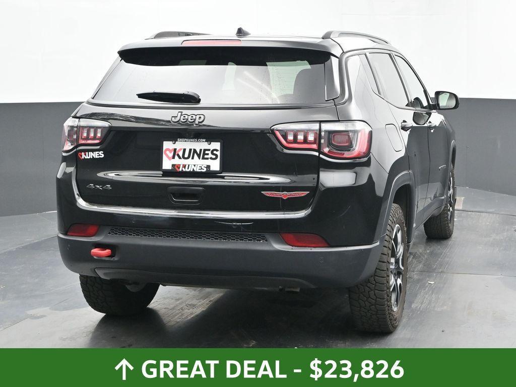 used 2024 Jeep Compass car, priced at $23,826