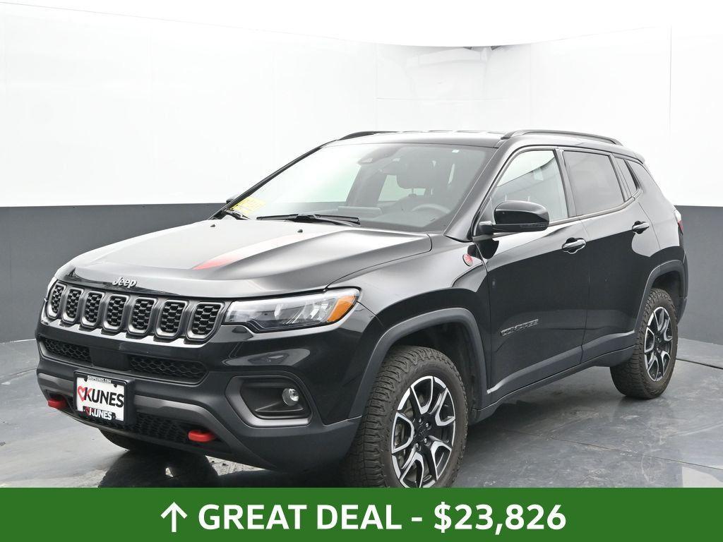used 2024 Jeep Compass car, priced at $23,826