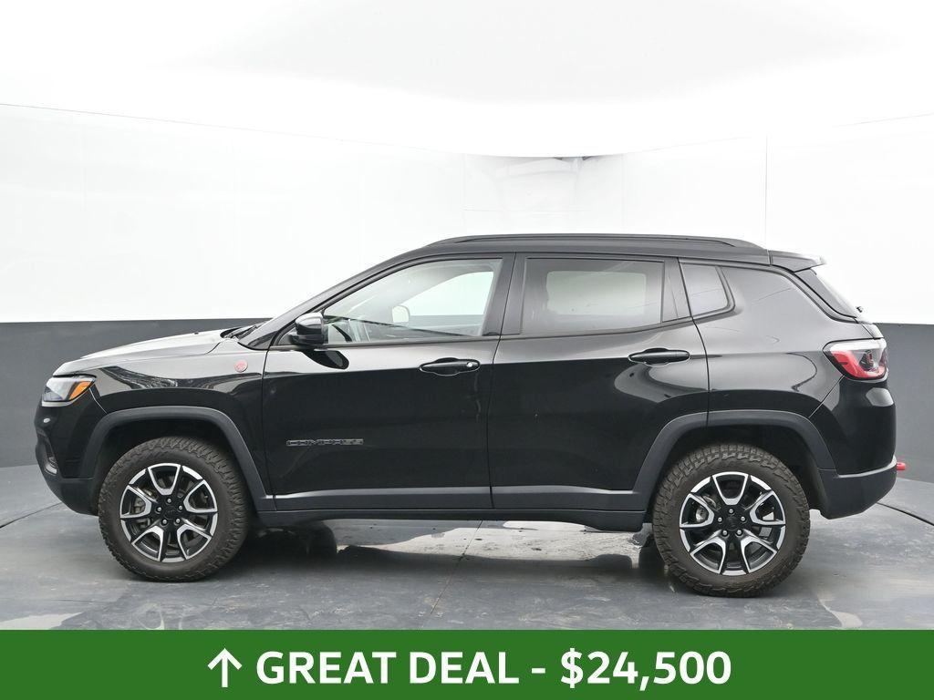 used 2024 Jeep Compass car, priced at $24,500