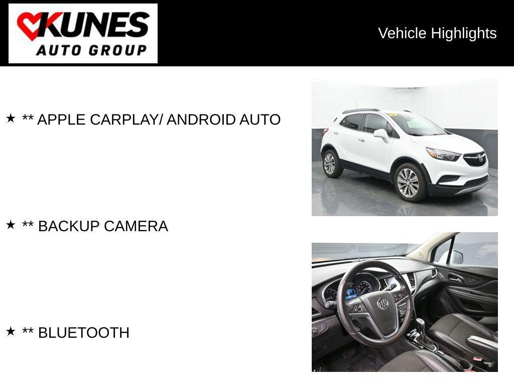 used 2020 Buick Encore car, priced at $13,380