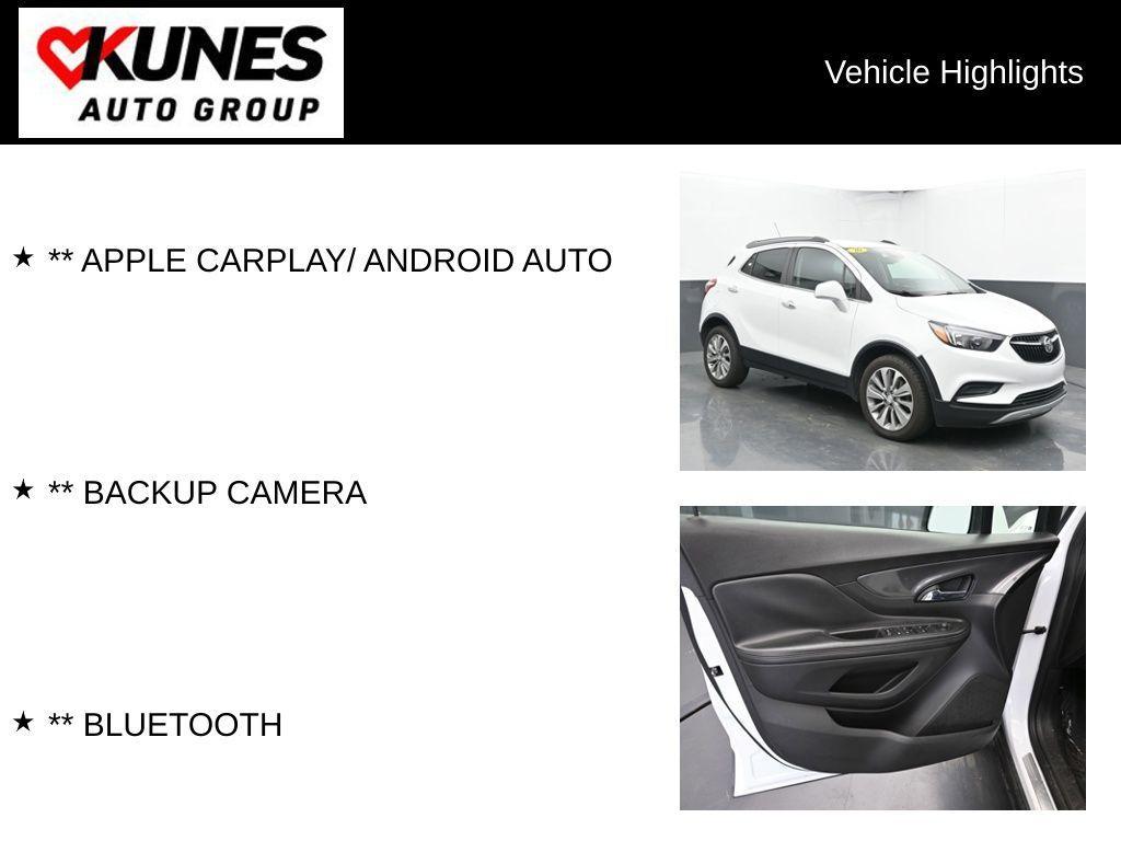 used 2020 Buick Encore car, priced at $13,129
