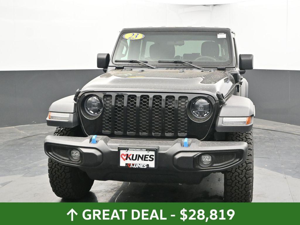 used 2023 Jeep Wrangler 4xe car, priced at $28,819