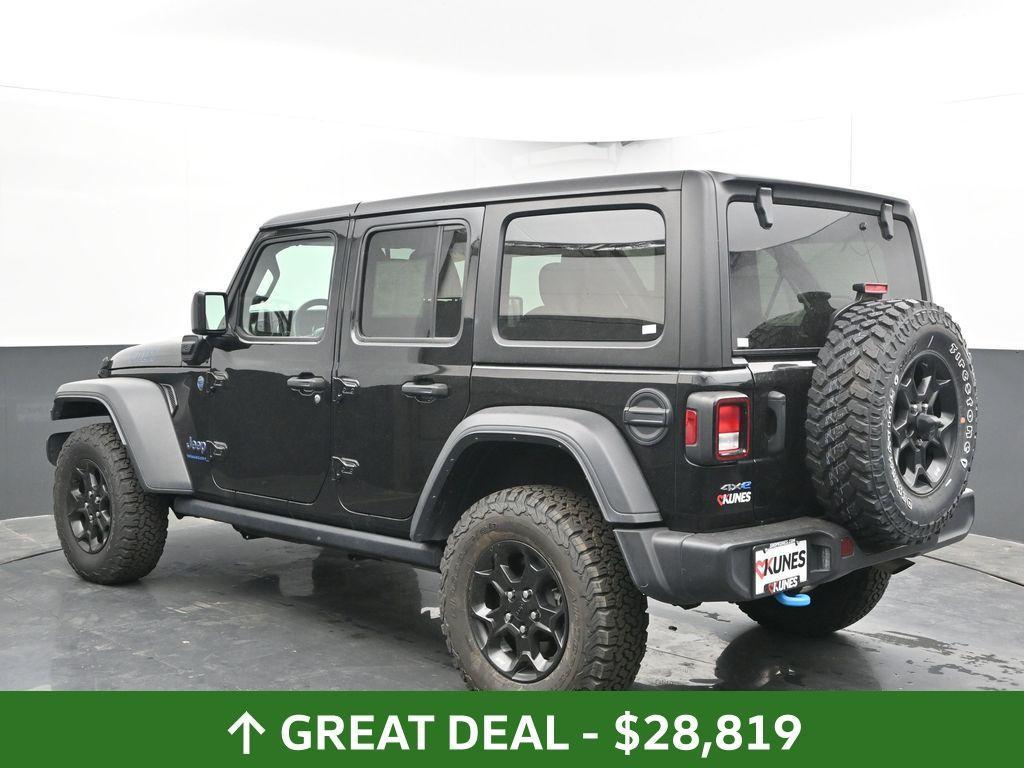 used 2023 Jeep Wrangler 4xe car, priced at $28,819