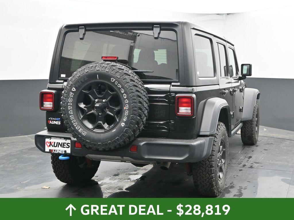 used 2023 Jeep Wrangler 4xe car, priced at $28,819