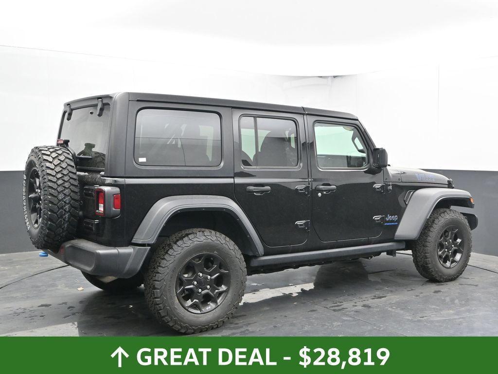 used 2023 Jeep Wrangler 4xe car, priced at $28,819
