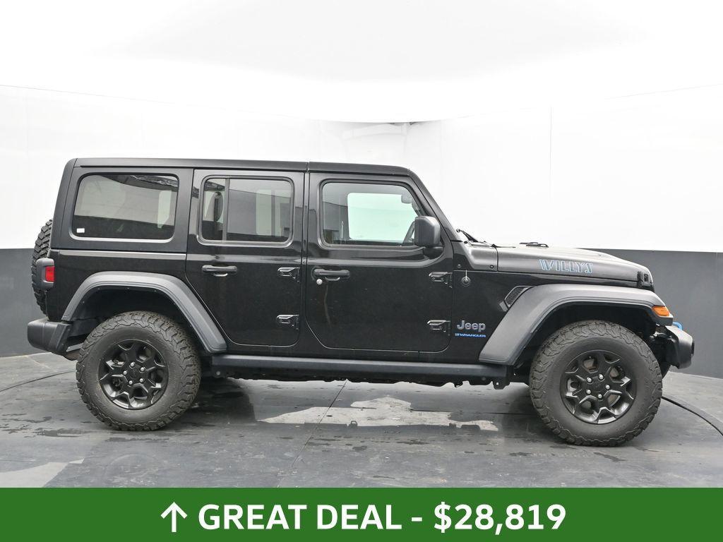 used 2023 Jeep Wrangler 4xe car, priced at $28,819