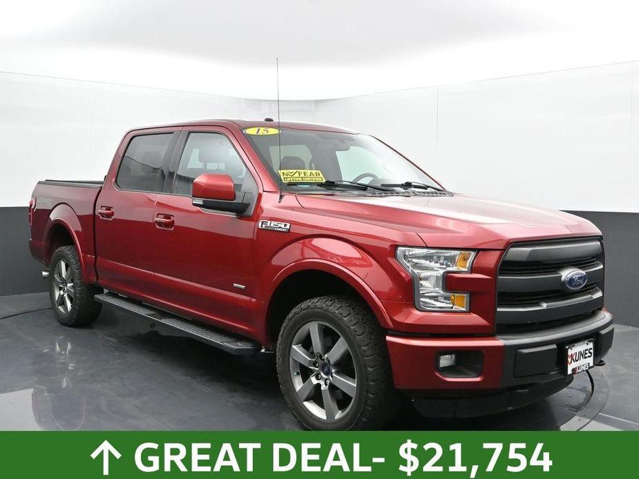 used 2015 Ford F-150 car, priced at $21,754