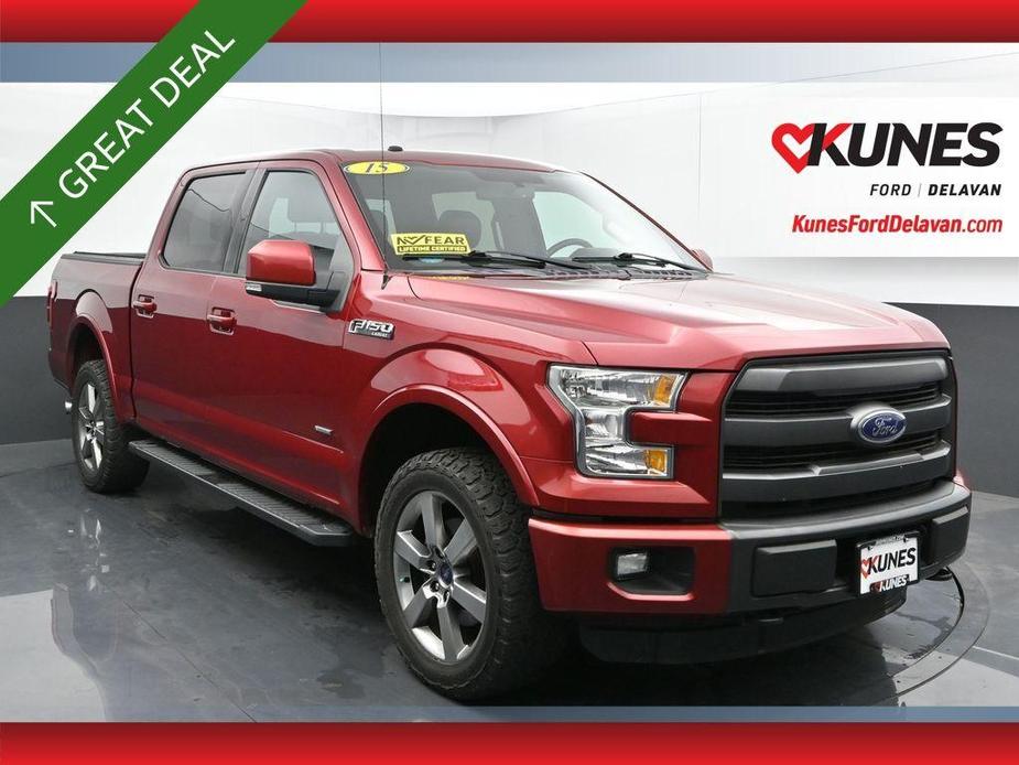 used 2015 Ford F-150 car, priced at $21,754