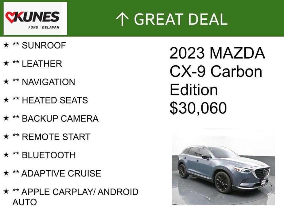 used 2023 Mazda CX-9 car, priced at $30,060