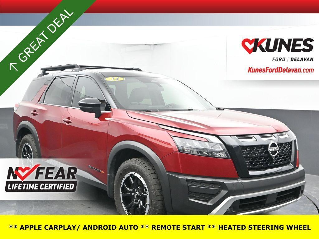 used 2024 Nissan Pathfinder car, priced at $33,843