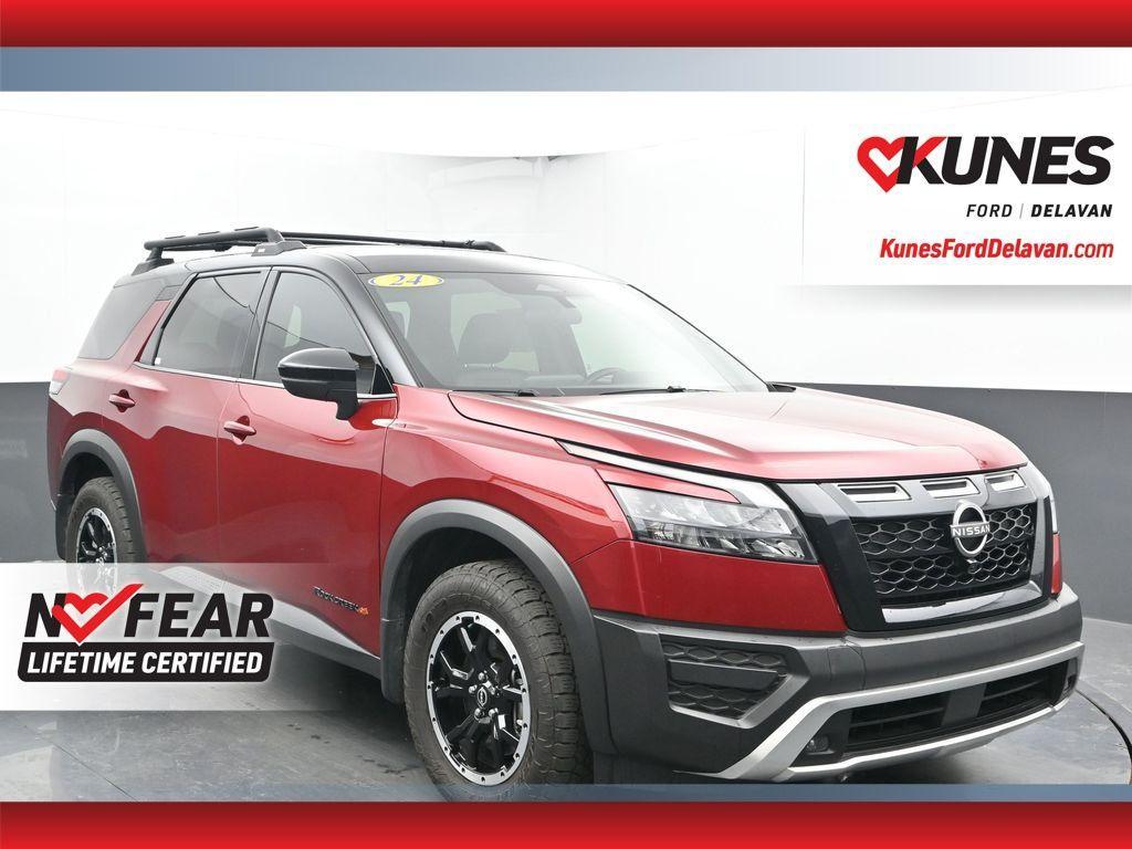 used 2024 Nissan Pathfinder car, priced at $35,499