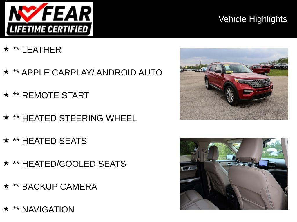 used 2023 Ford Explorer car, priced at $31,403