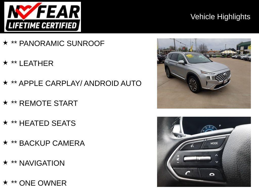 used 2023 Hyundai SANTA FE HEV car, priced at $29,399