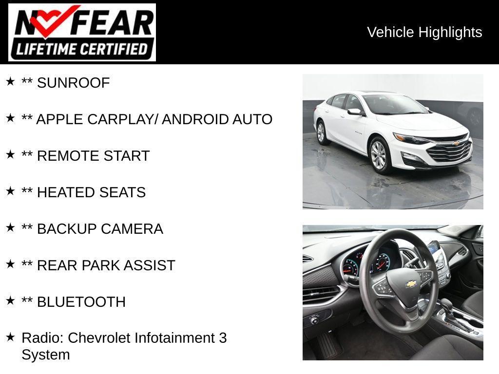 used 2024 Chevrolet Malibu car, priced at $22,003