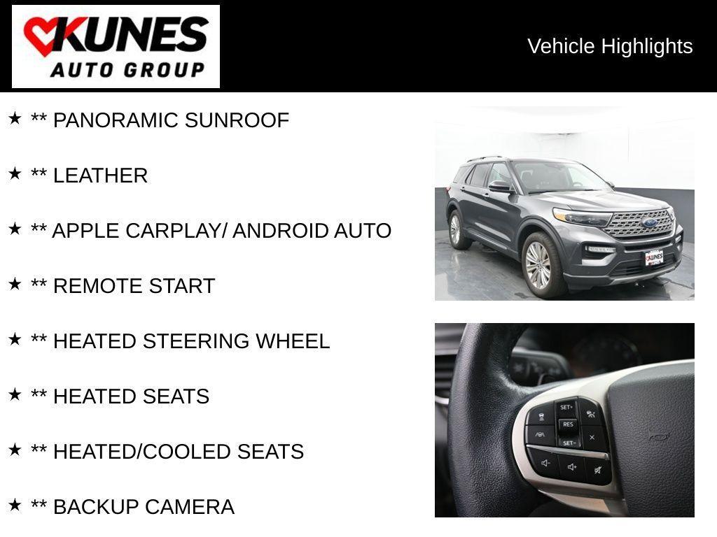 used 2020 Ford Explorer car, priced at $19,742