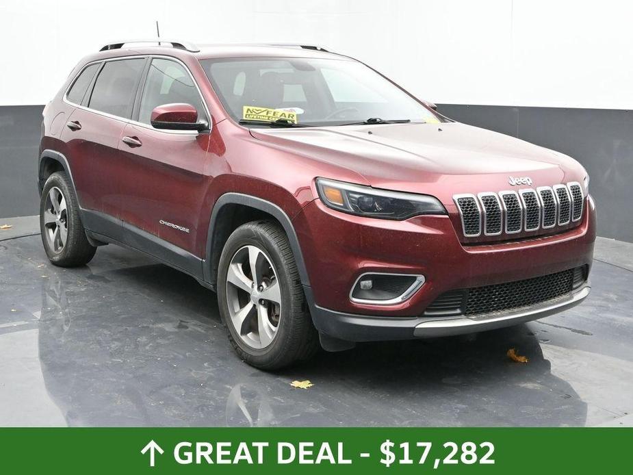 used 2020 Jeep Cherokee car, priced at $17,282