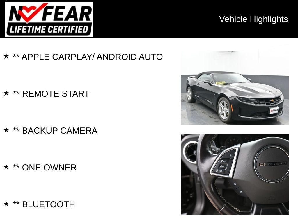 used 2023 Chevrolet Camaro car, priced at $29,786