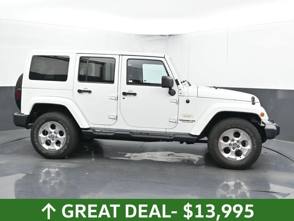 used 2013 Jeep Wrangler Unlimited car, priced at $13,995