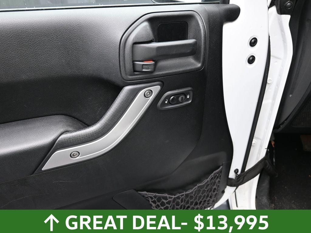 used 2013 Jeep Wrangler Unlimited car, priced at $13,995